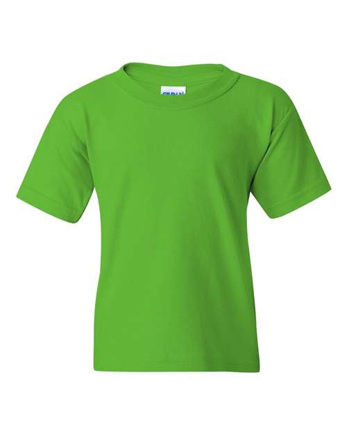 Gildan 5000B — Youth Heavy Cotton™ T-Shirt — Electric Green