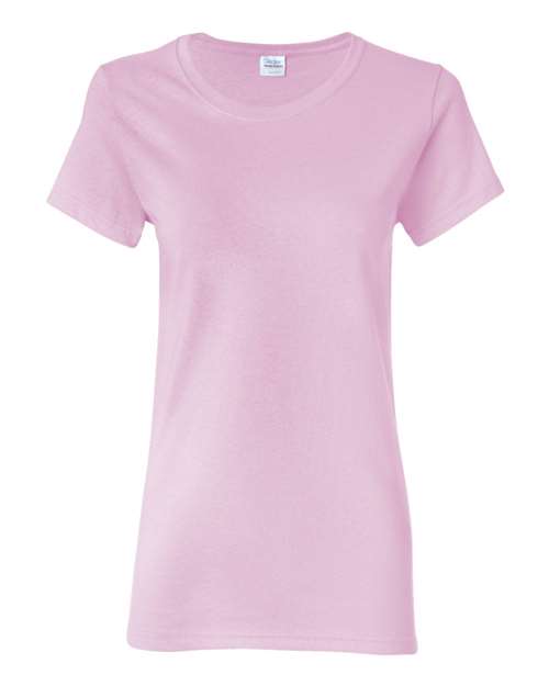 Gildan 5000L — Women's Heavy Cotton™ T-Shirt — Light Pink