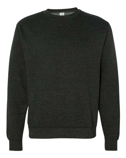 Independent Trading Co. SS3000 — Unisex Midweight Crewneck Sweatshirt — Charcoal Heather