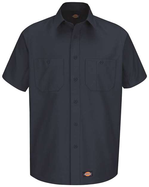 Dickies WS20T — Men's Tall Short Sleeve Work Shirt — Navy