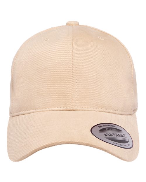 YP Classics 6363V — Structured Brushed Twill Cap — Putty