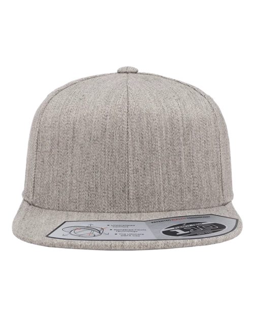 Flexfit 110F — 110® Snapback Cap — Heather Grey