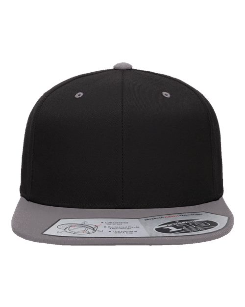 Flexfit 110F — 110® Snapback Cap — Black/ Grey