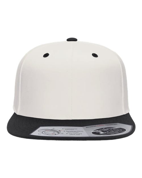 Flexfit 110F — 110® Snapback Cap — Natural/ Black