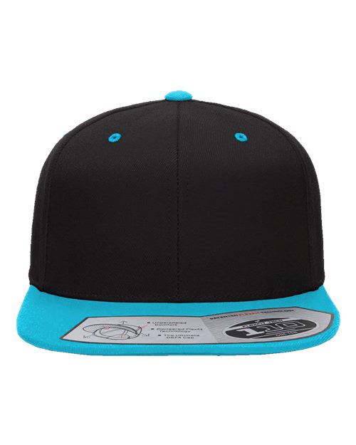 Flexfit 110F — 110® Snapback Cap — Black/ Teal