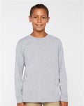 LAT 6201 — Youth Fine Jersey Long Sleeve Tee — main view