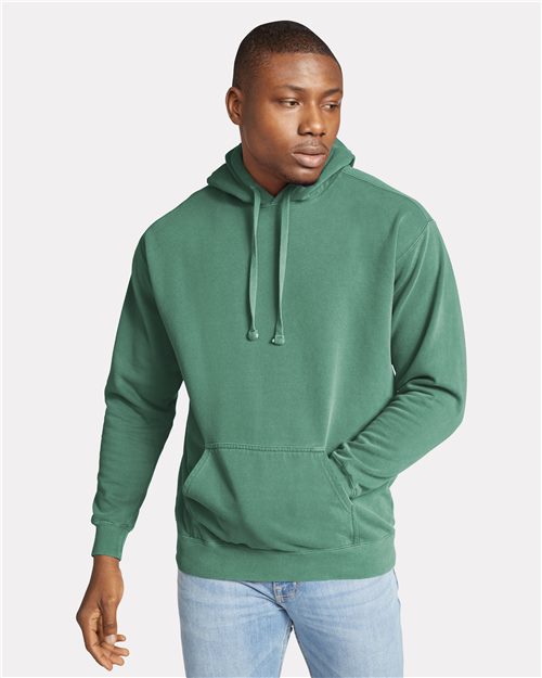 Comfort Colors 1567 — Unisex Garment-Dyed Hooded Sweatshirt — main view