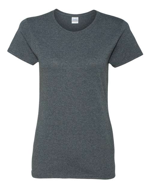 Gildan 5000L — Women's Heavy Cotton™ T-Shirt — Dark Heather