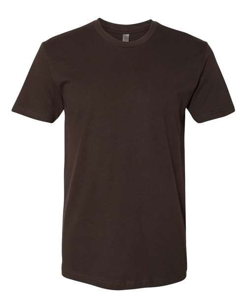 Next Level 3600 — Cotton T-Shirt — Dark Chocolate