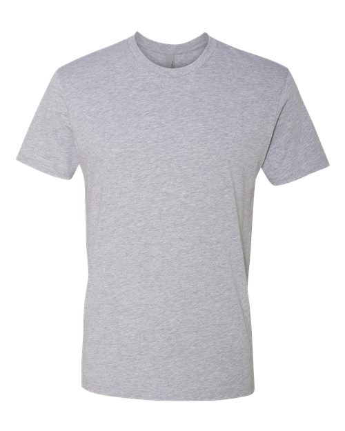 Next Level 3600 — Cotton T-Shirt — Heather Grey
