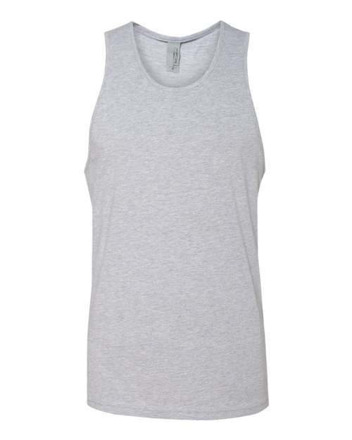 Next Level 3633 — Men's Cotton Muscle Tank — Heather Grey