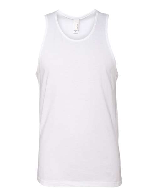 Next Level 3633 — Men's Cotton Muscle Tank — White