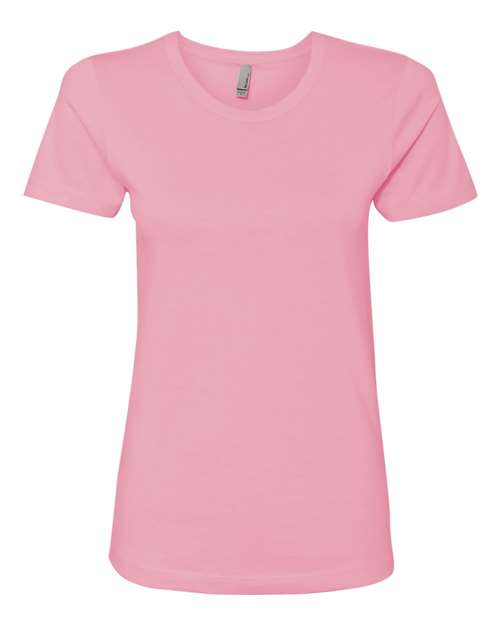 Next Level 3900 — Women’s Cotton T-Shirt — Light Pink