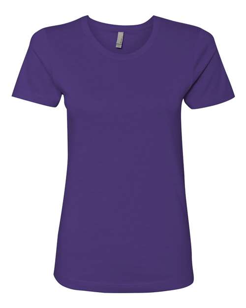 Next Level 3900 — Women’s Cotton T-Shirt — Purple Rush