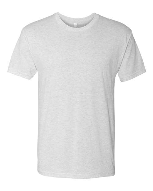 Next Level 6010 — Unisex Triblend T-Shirt — Heather White