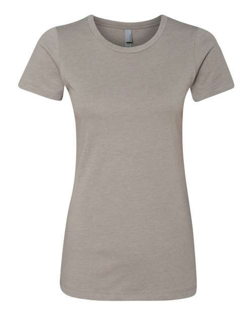 Next Level 6610 — Women’s CVC T-Shirt — Stone Grey