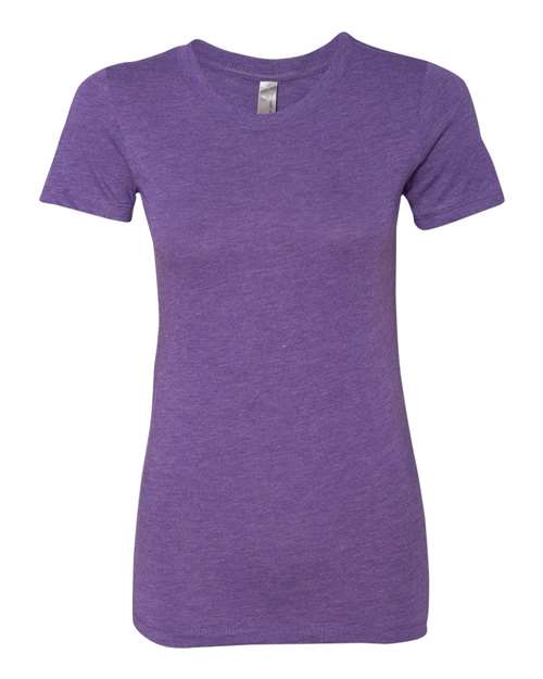 Next Level 6710 — Women’s Triblend T-Shirt — Purple Rush