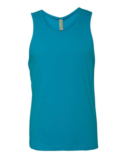 Next Level 3633 — Men's Cotton Muscle Tank — Turquoise