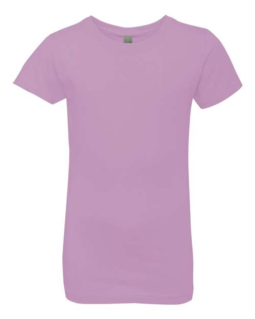 Next Level 3710 — Girls’ Cotton Princess T-Shirt — Lilac