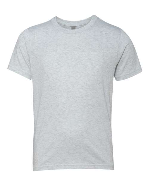 Next Level 6310 — Youth Triblend T-Shirt — Heather White