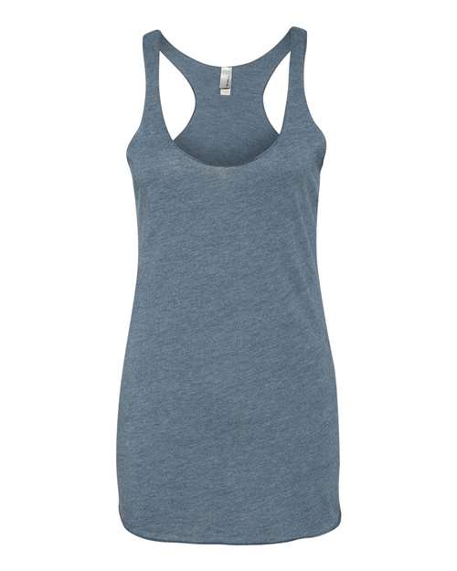 Next Level 6733 — Women’s Triblend Racerback Tank — Indigo