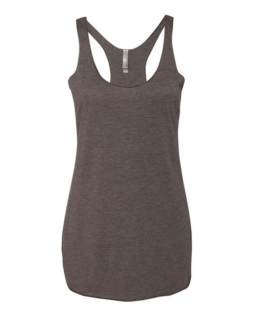 Next Level 6733 — Women’s Triblend Racerback Tank — Macchiato