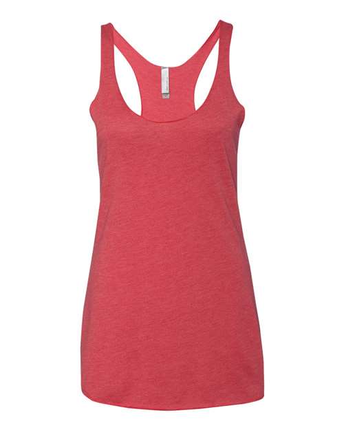 Next Level 6733 — Women’s Triblend Racerback Tank — Vintage Red
