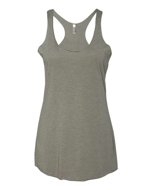Next Level 6733 — Women’s Triblend Racerback Tank — Venetian Grey