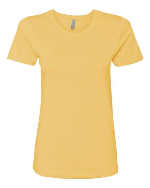 Next Level 3900 — Women’s Cotton T-Shirt — Banana Cream