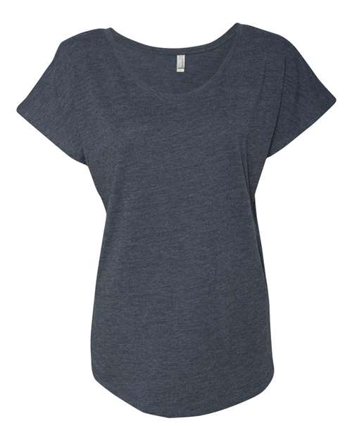 Next Level 6760 — Women’s Triblend Dolman T-Shirt — Vintage Navy
