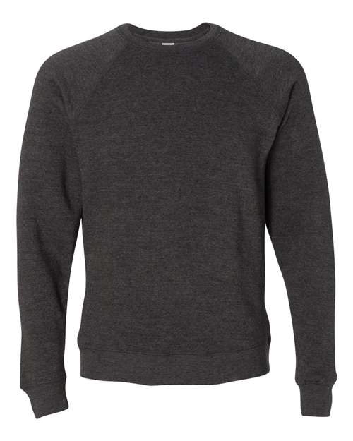 Independent Trading Co. PRM30SBC — Unisex Special Blend Raglan Crewneck Sweatshirt — Carbon