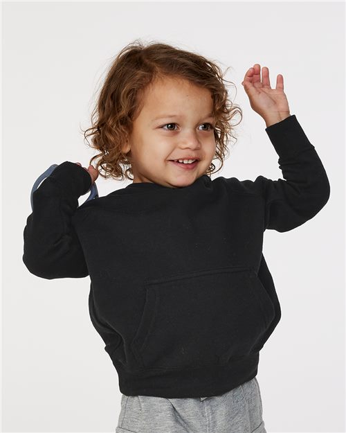 Independent Trading Co. PRM10TSB — Toddler Special Blend Hooded Raglan Sweatshirt — main view