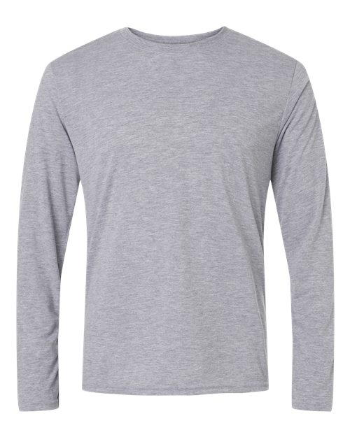 Gildan 42400 — Unisex Performance® Long Sleeve T-Shirt — Sport Grey