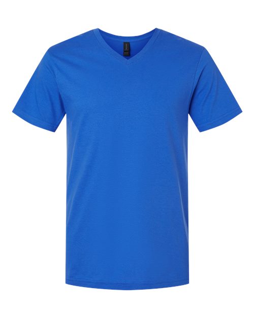 Gildan 64V00 — Unisex Softstyle® V-Neck T-Shirt — Royal