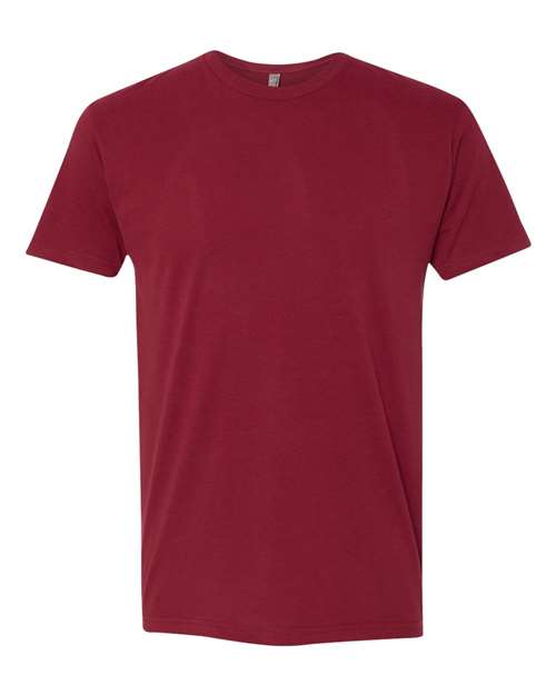 Next Level 6410 — Sueded T-Shirt — Cardinal