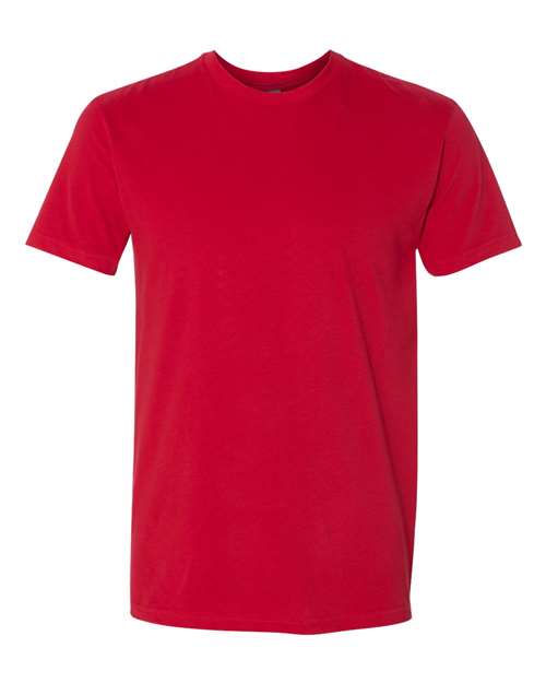 Next Level 6410 — Sueded T-Shirt — Red