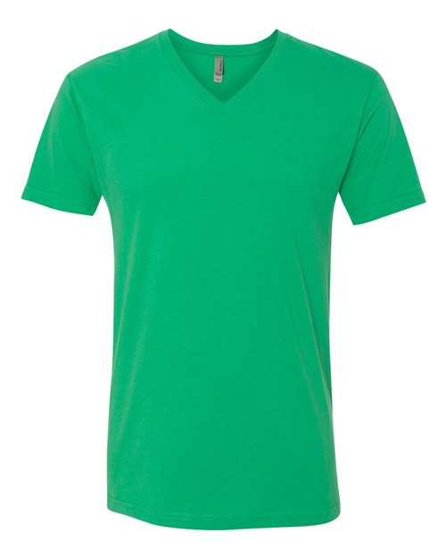 Next Level 6440 — Men's Sueded V-Neck T-Shirt — Envy
