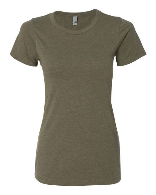 Next Level 6610 — Women’s CVC T-Shirt — Military Green