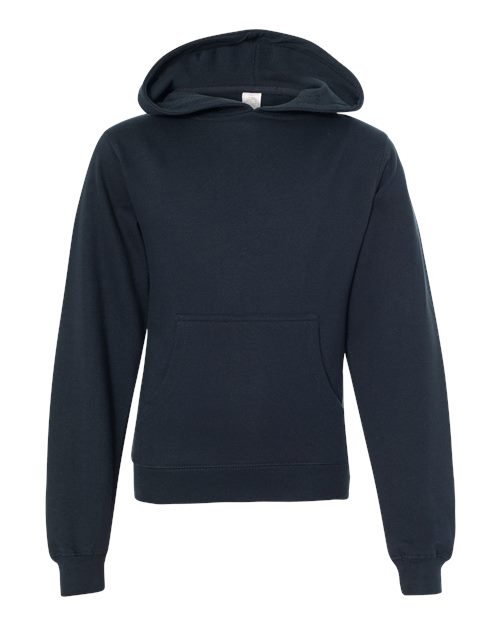Independent Trading Co. SS4001Y — Youth Midweight Hooded Sweatshirt — Classic Navy