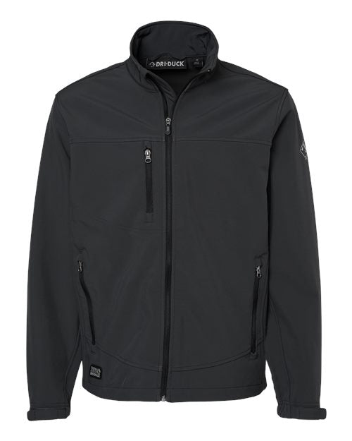 DRI DUCK 5350T — Men's Tall Motion Soft Shell Jacket — Charcoal