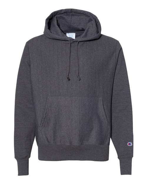 Champion S101 — Unisex Reverse Weave® Hooded Sweatshirt — Charcoal Heather