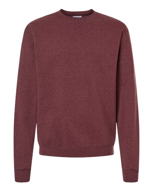 Champion S600 — Unisex Powerblend® Crewneck Sweatshirt — Maroon Heather