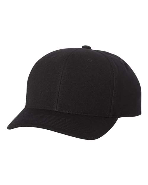 Flexfit 110P — 110® Cool & Dry Mini-Piqué Cap — Black