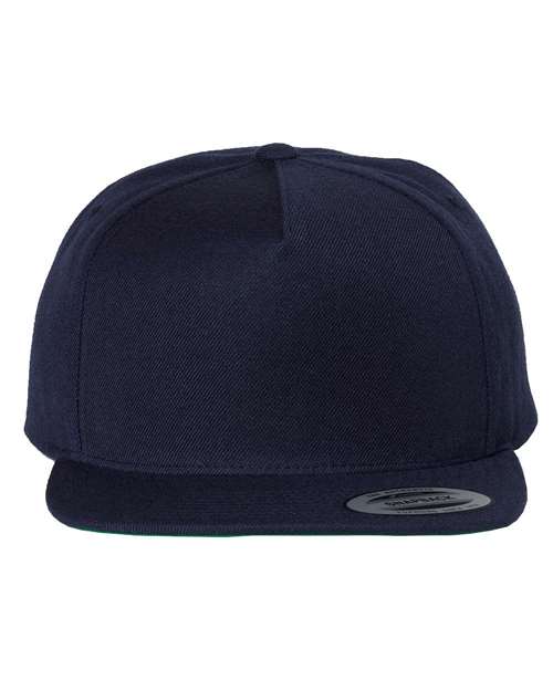 YP Classics 5089M — Premium Five-Panel Snapback Cap — Navy