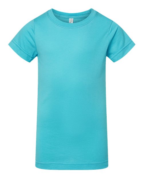 LAT 2616 — Girls' Fine Jersey Tee — Caribbean