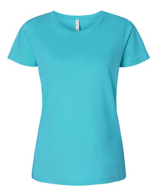 LAT 3516 — Women's Fine Jersey Tee — Caribbean