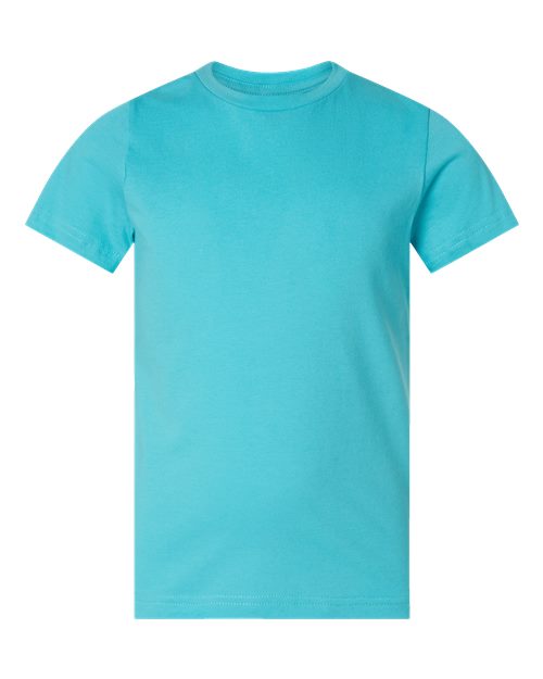 LAT 6101 — Youth Fine Jersey Tee — Caribbean