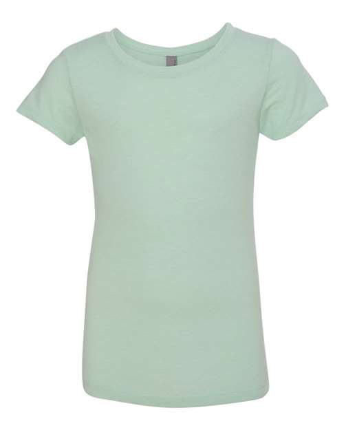 Next Level 3712 — Girls’ CVC Princess T-Shirt — Mint