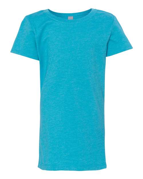 Next Level 3712 — Girls’ CVC Princess T-Shirt — Bondi Blue