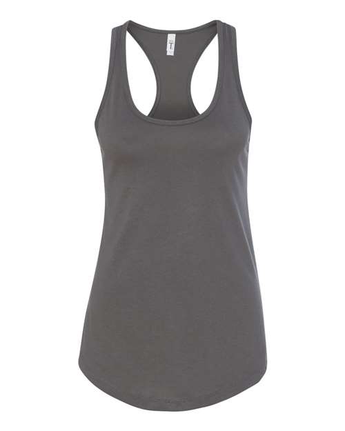 Next Level 1533 — Women's Ideal Racerback Tank — Dark Grey